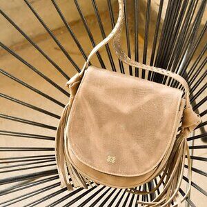 Stylish Tan Crossbody Bag
